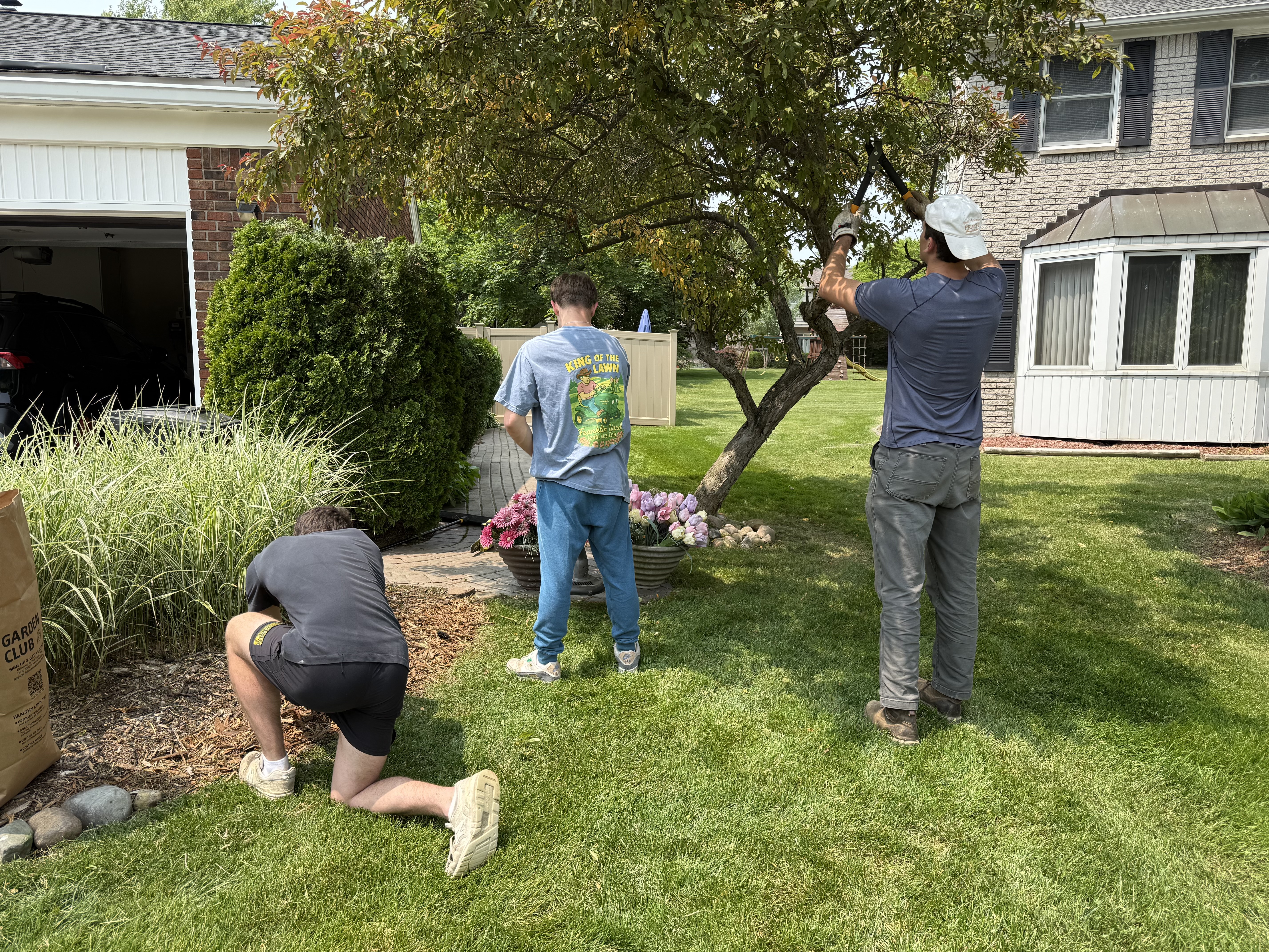 Franklin Yard team at work